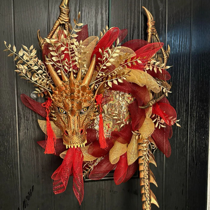 Fantasy Dragon Wreaths