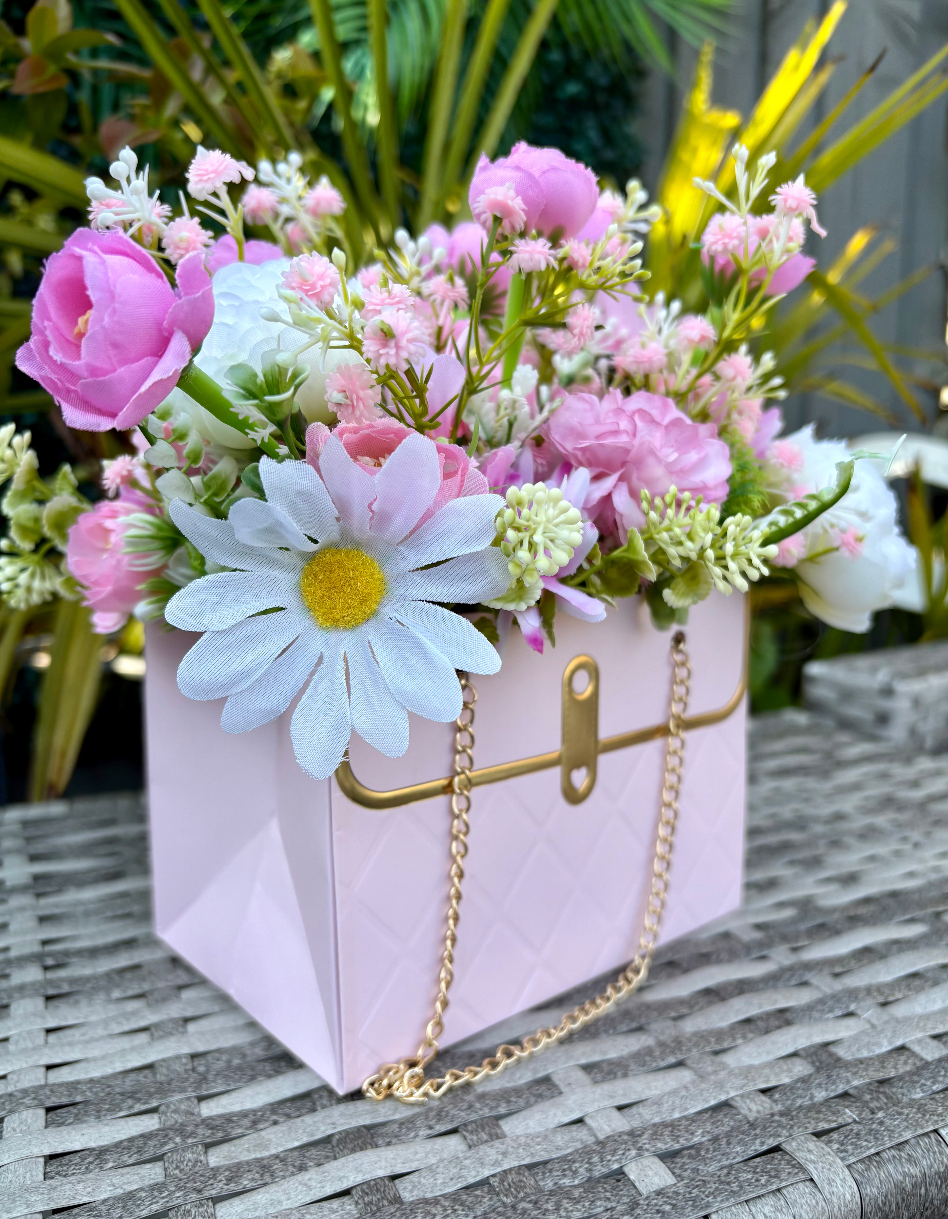 Floral gift bags