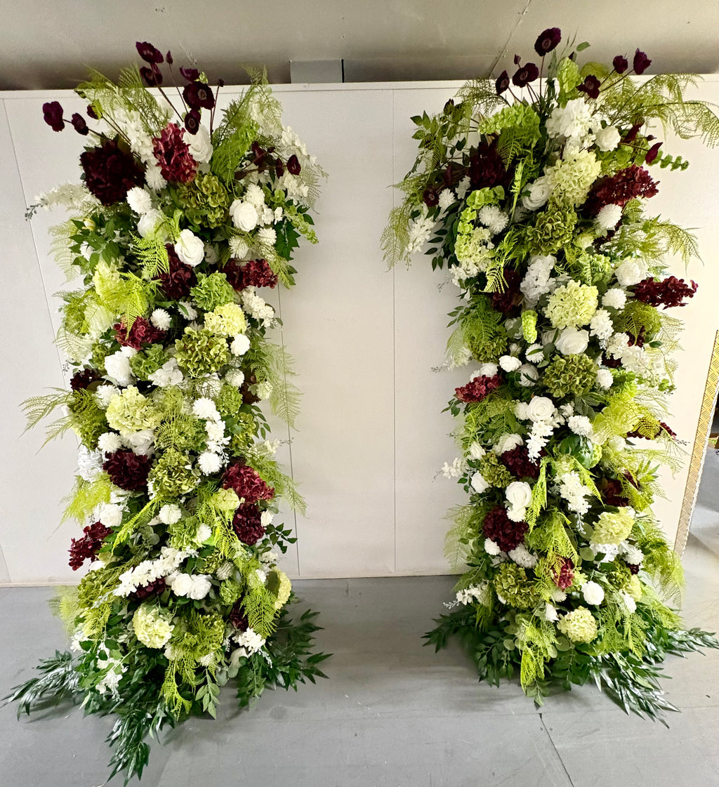 Floral broken arch hire