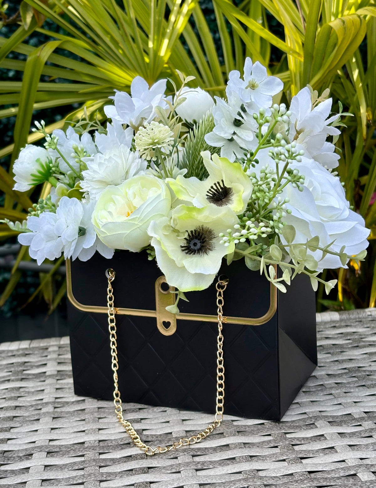 Floral gift bags