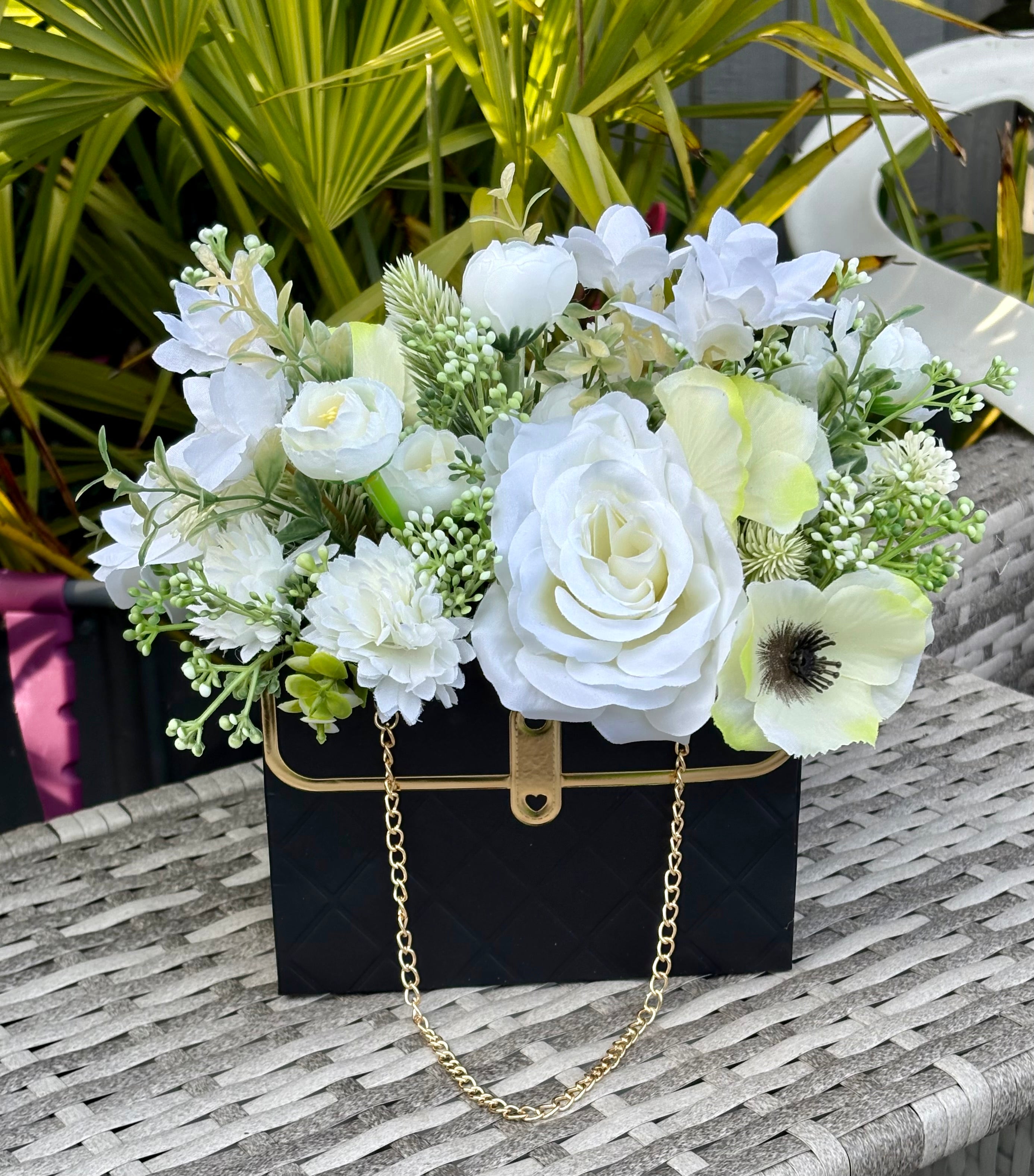 Floral gift bags