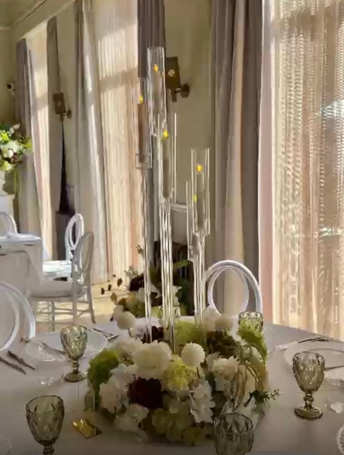 Floating Candle Centrepieces – Bespoke Made to Your Colour Scheme