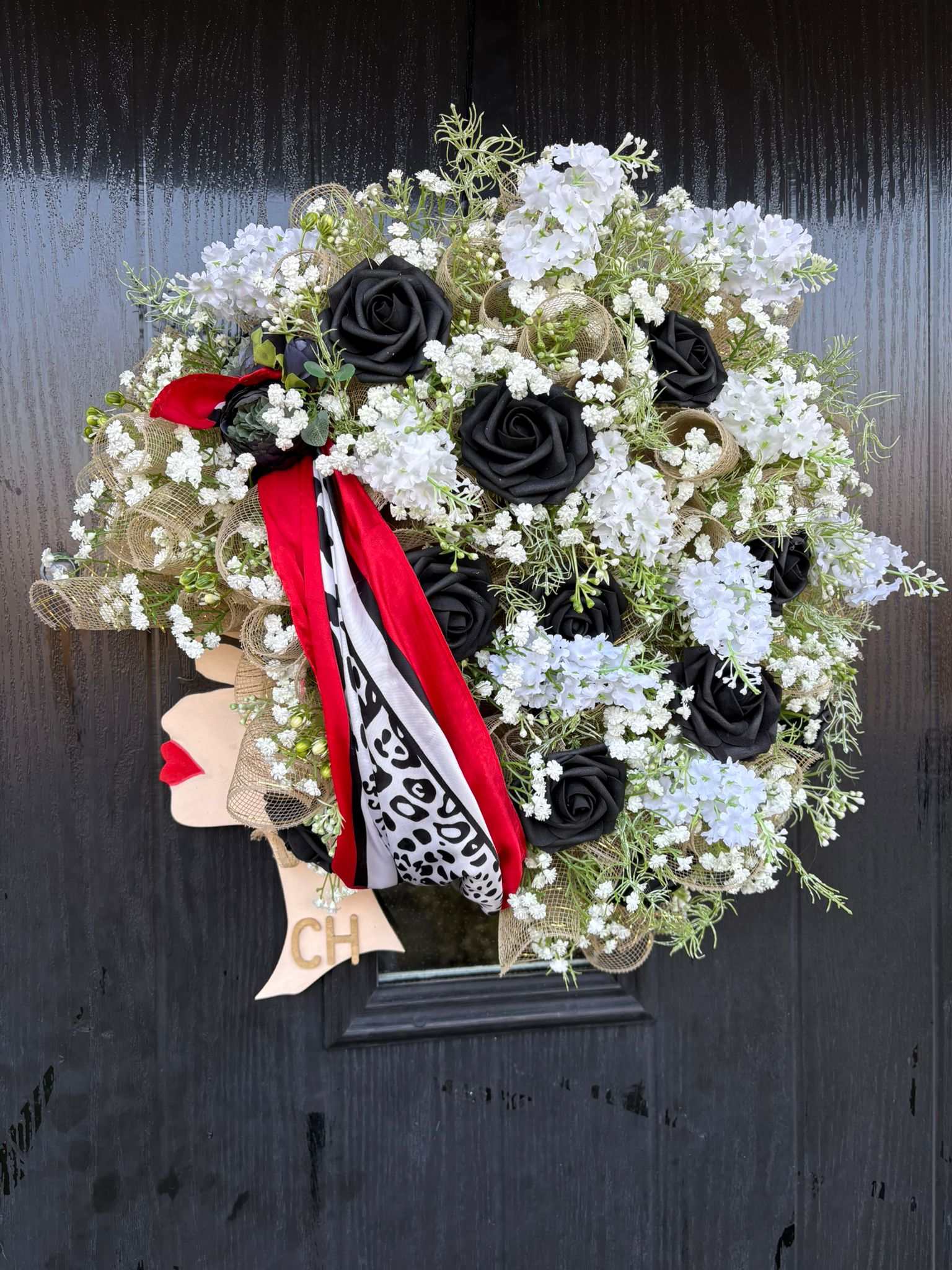 Diva Head Wreath