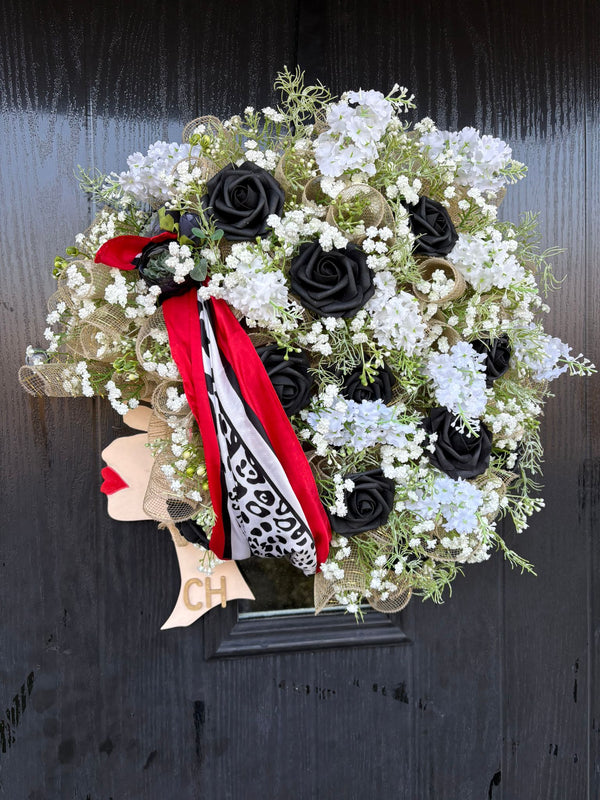 Diva Head Wreath