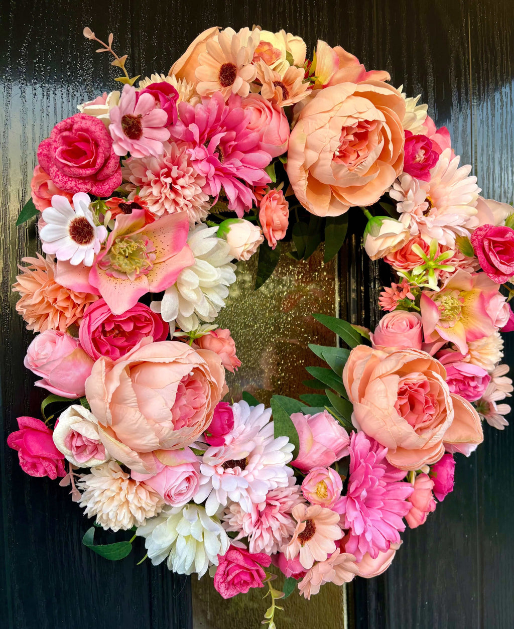 Phoebe artificial flower wreath