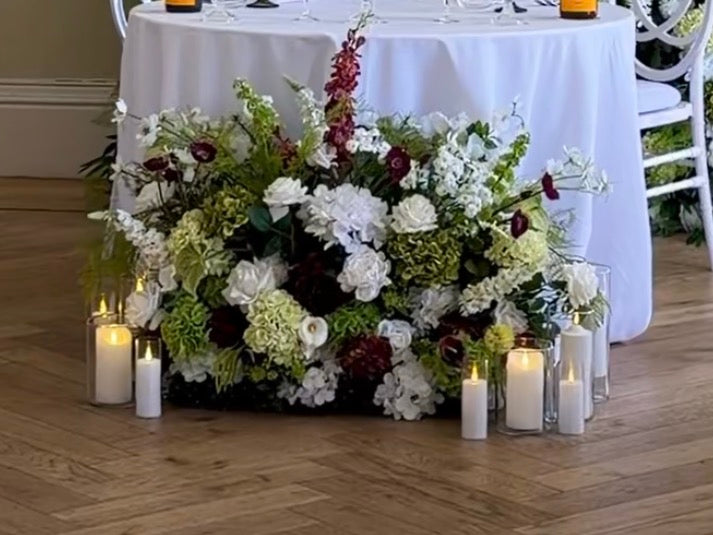 Bespoke large ground florals