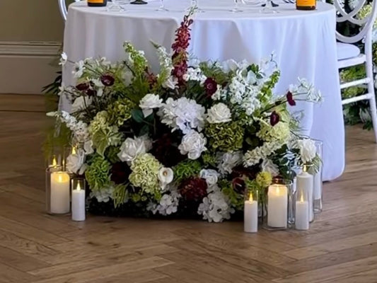 Bespoke large ground florals