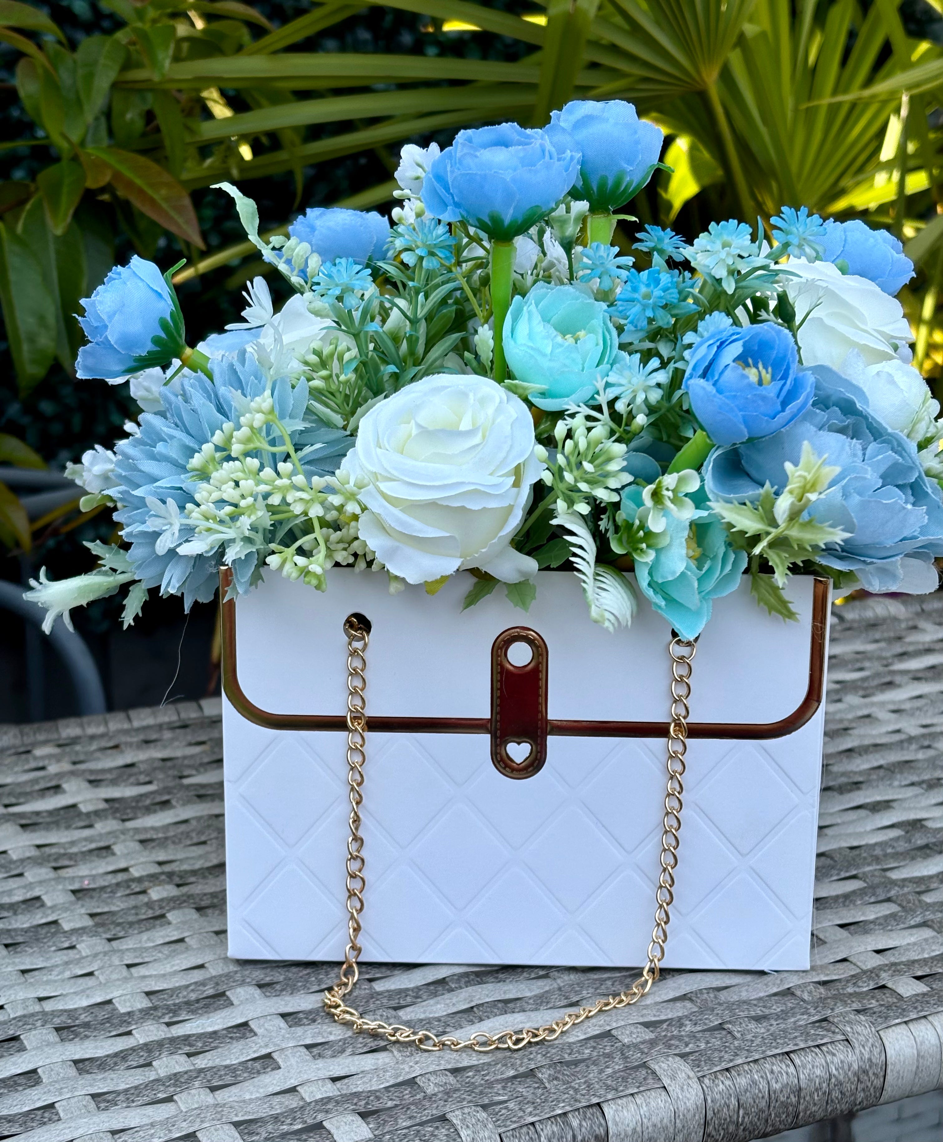 Floral gift bags
