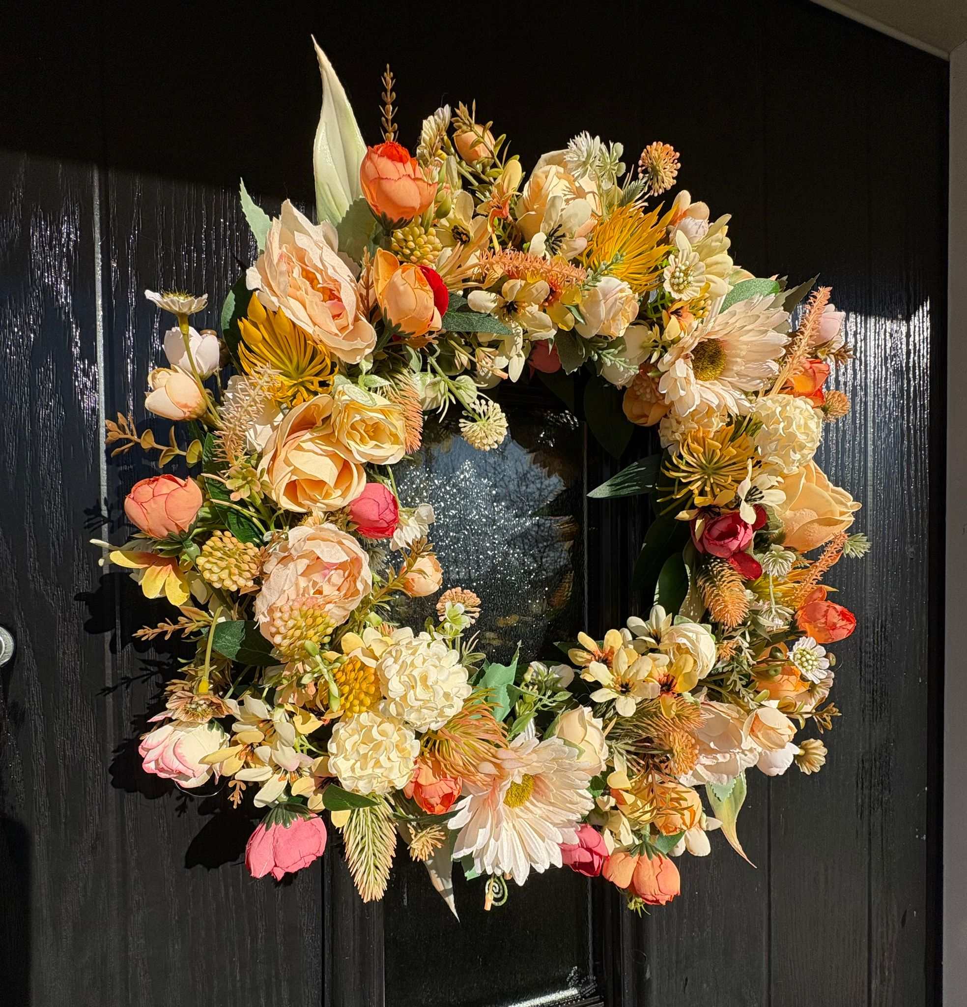 Aliyah grapevine wreath