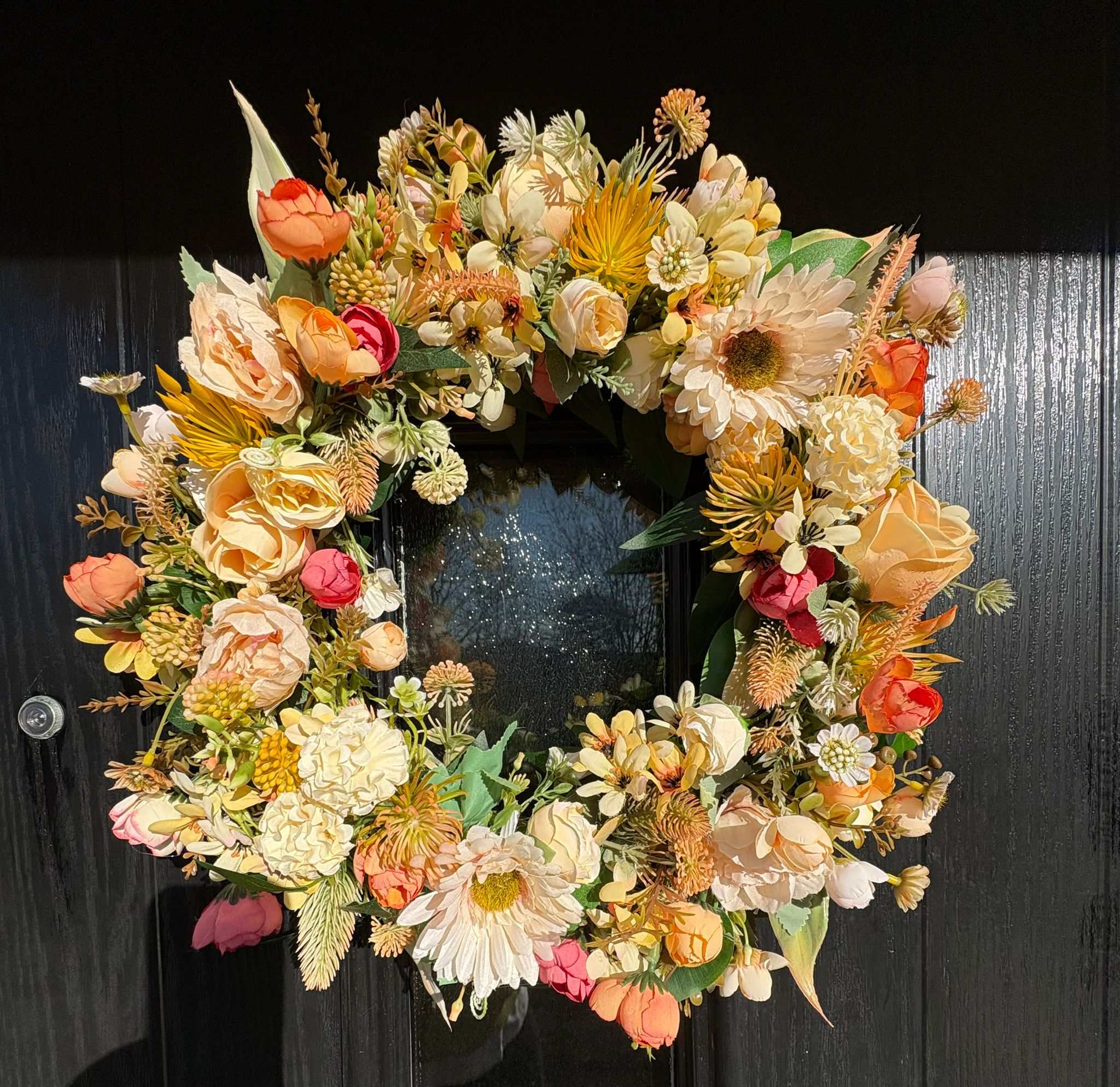 Aliyah grapevine wreath