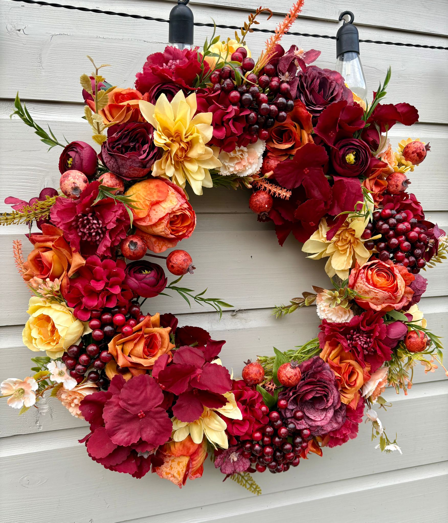 autumnal Sabrina wreath