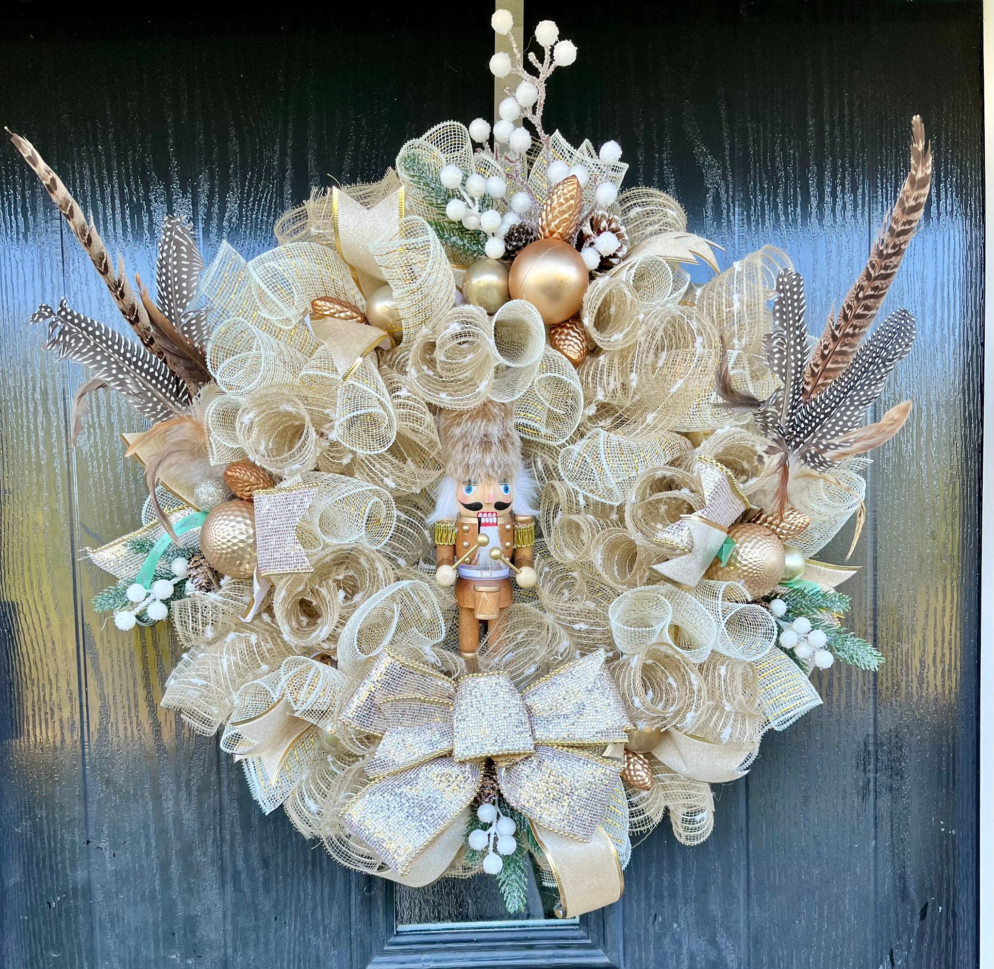 Christmas Nutcracker Wreath
