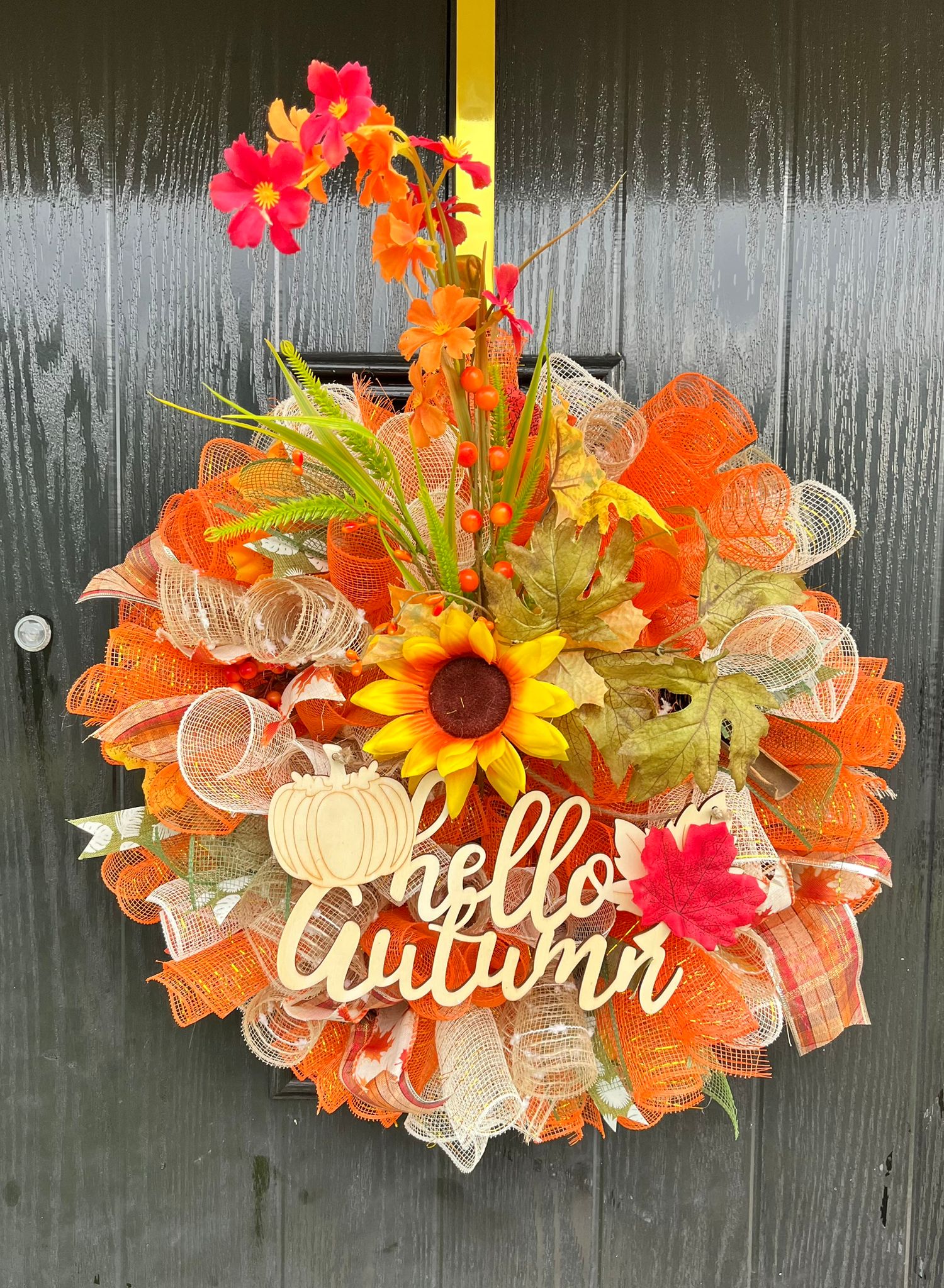 Welcome Autumn Wreath