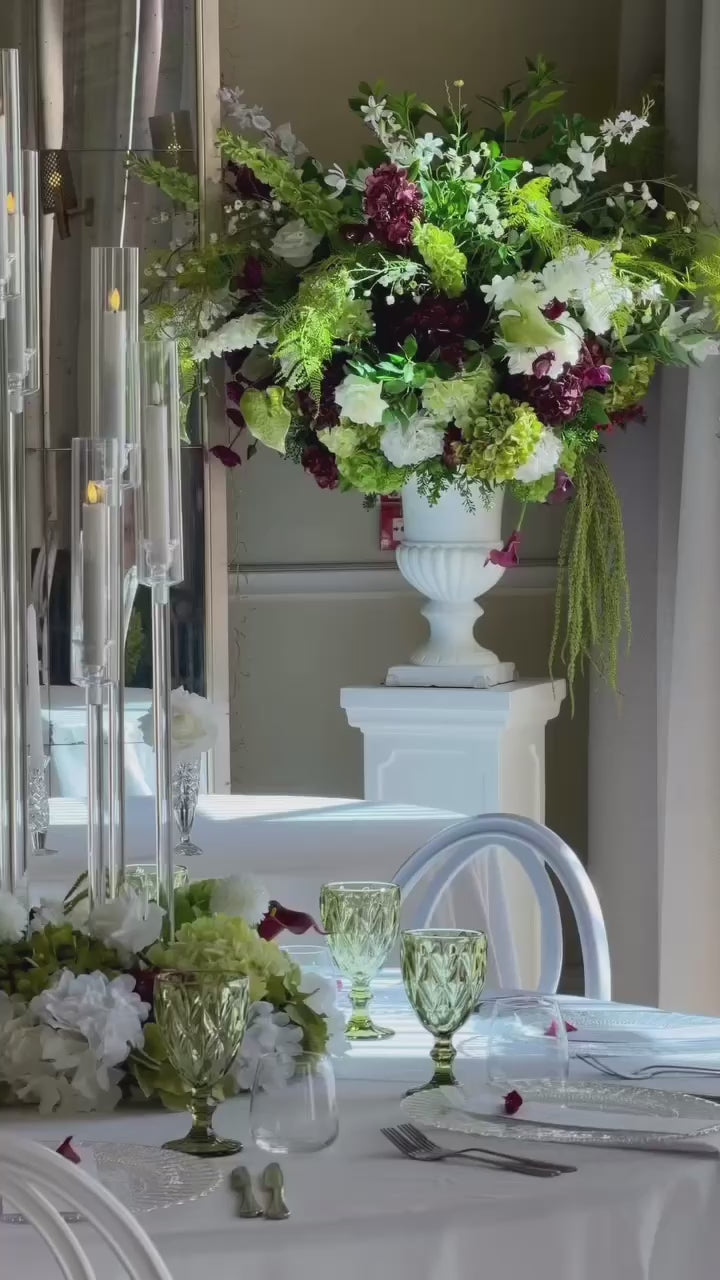 Wedding Urns & Plinths hire
